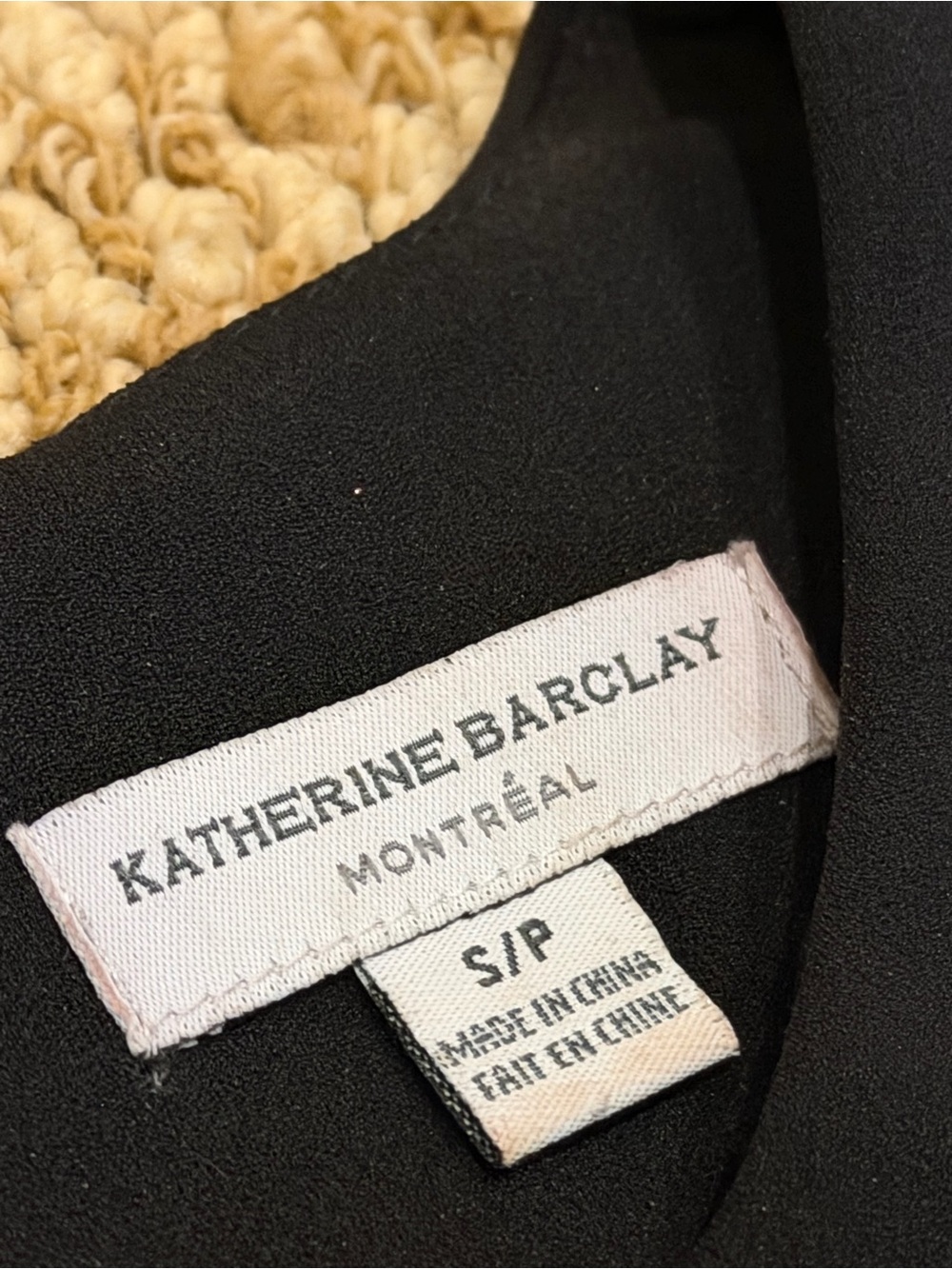 Katherine Barclay Montreal Black Ruffle Sleeve Dress Small - Picture 4 of 8